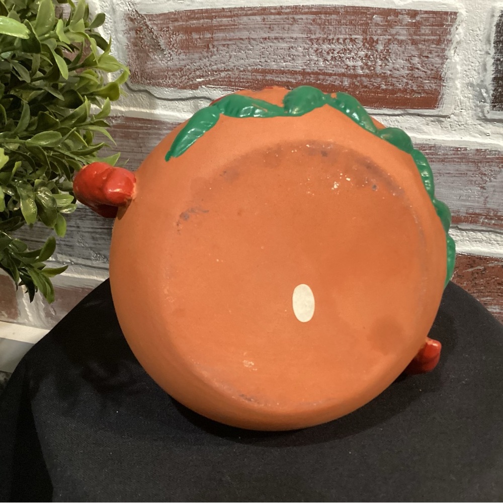🟠 Unique Salsa Bowl ready for you to “Get Your Salsa On” - Ceramic - Used Nice - Picture 6 of 8